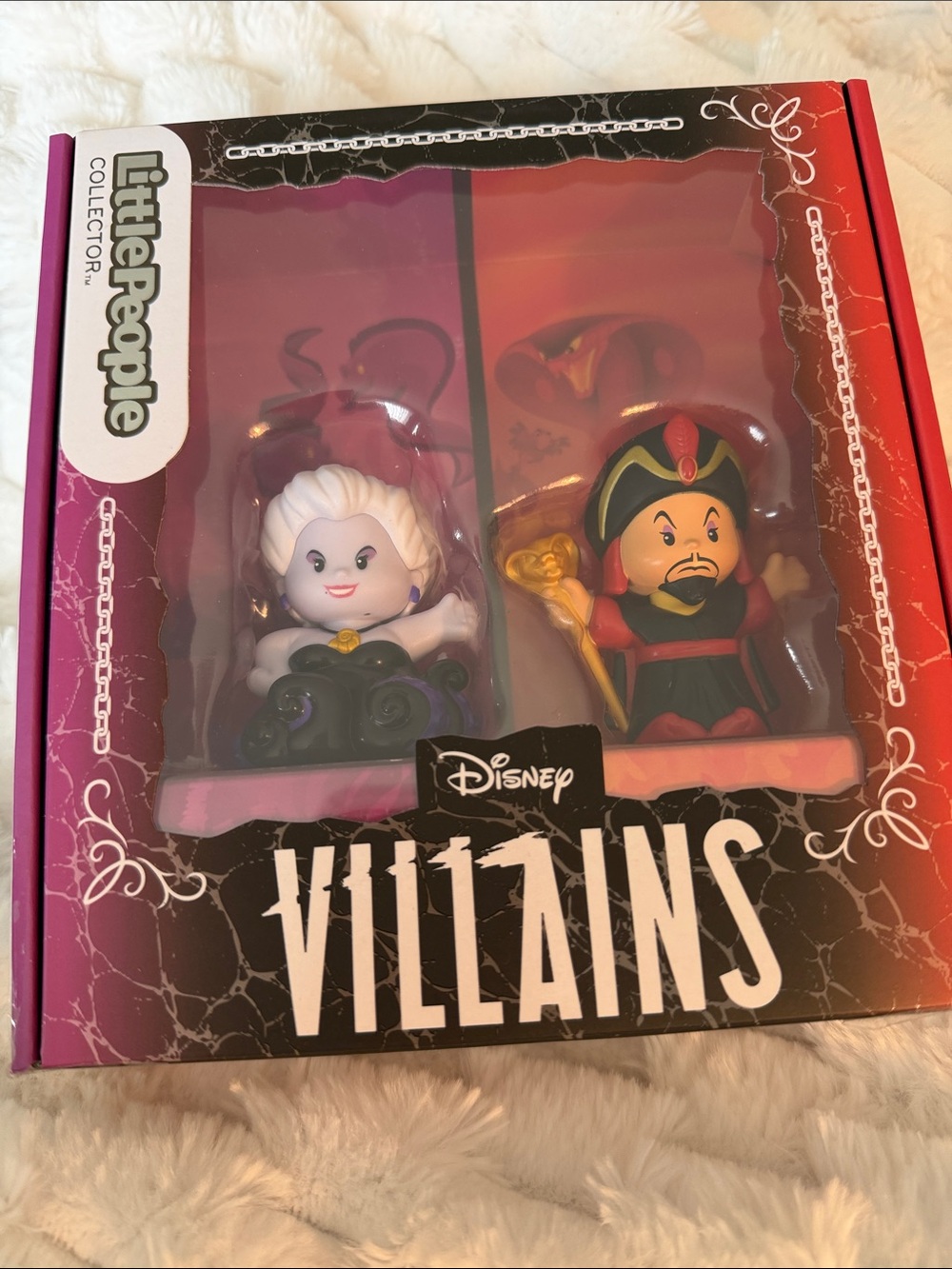 Disney Little People Villains Set - Purple, Black, Red